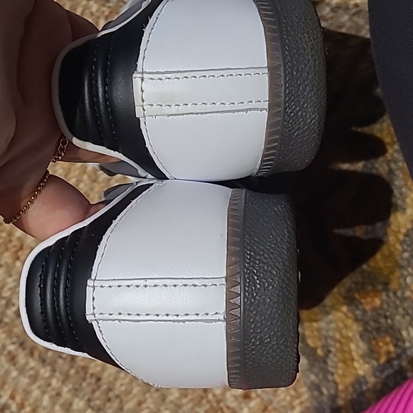 Adidas Samba OG Cloud White/Core Black/Gum Men's 6.5/Women's 7.5 - Picture 9 of 9